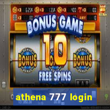 athena 777 login